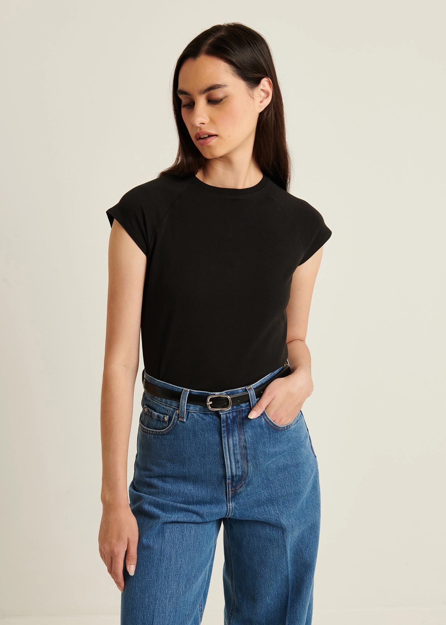 Carry Ease Essential Tee SHORT SLEEVE ICONIC RAGLAN BABY TEE