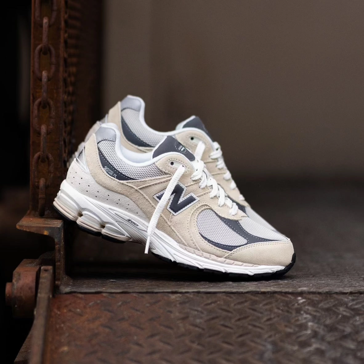 Mens New Balance 2002R (Sandstone Magnet) - M2002RFA Foot Control High Traction Design