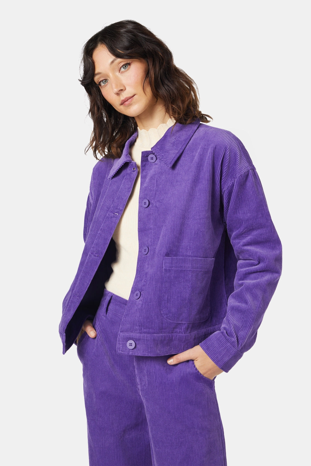 Eco Friendly Production Jamie Cord Jacket