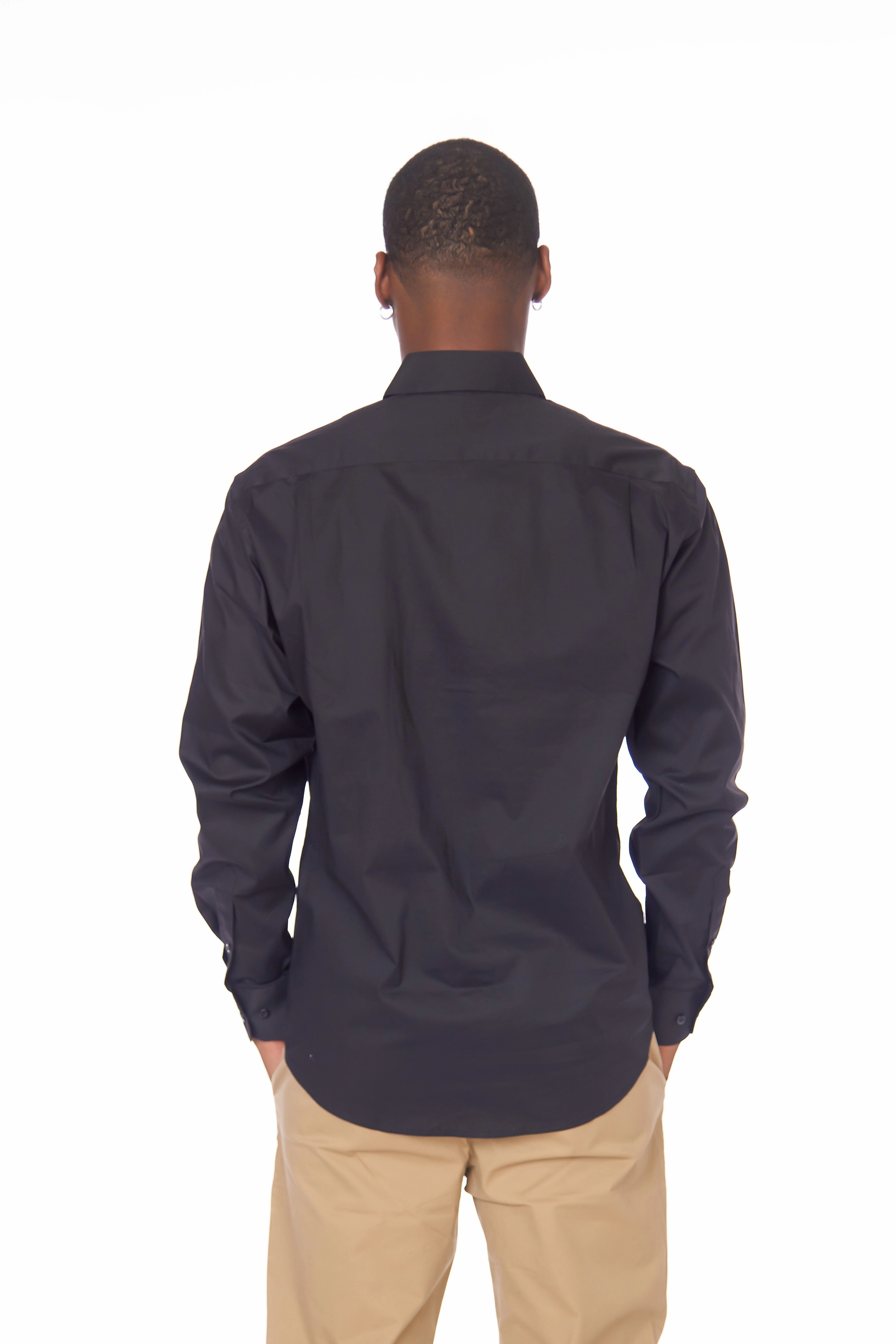 LONG SLEEVE BUTTON UP SHIRT Open Heart Ethic Core