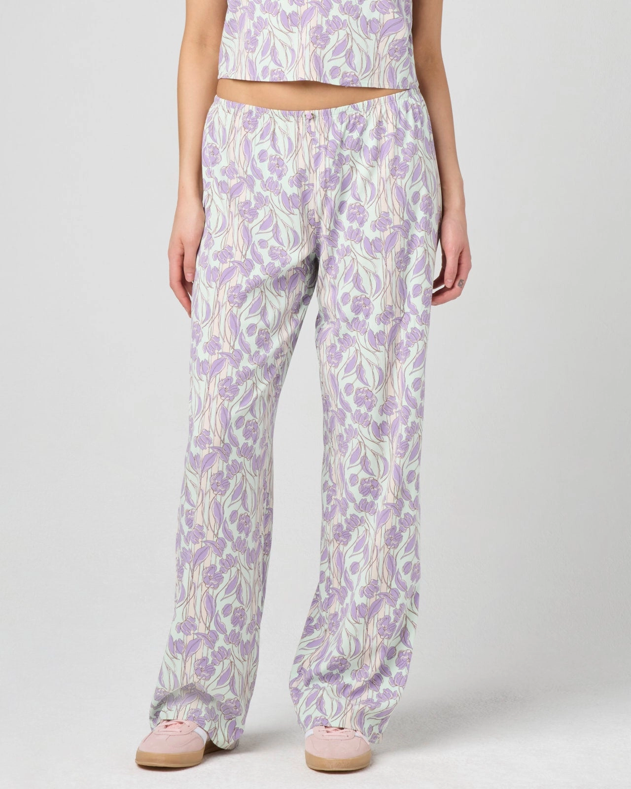 WrinkleFreeTexture Professional Wear Sweet Bloom Pant