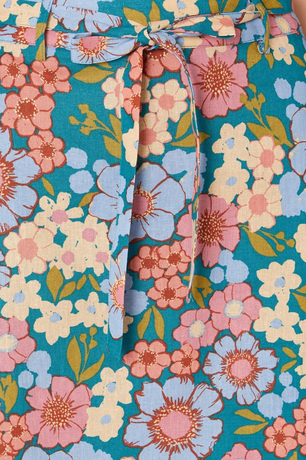 Romantic Floral Skirt Minimal Touch