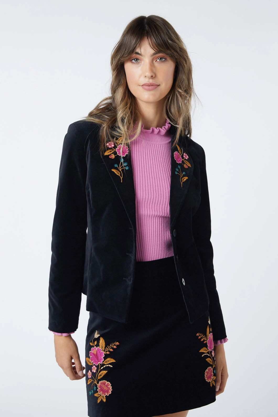 Florence Embroidered Jacket Weather Fit