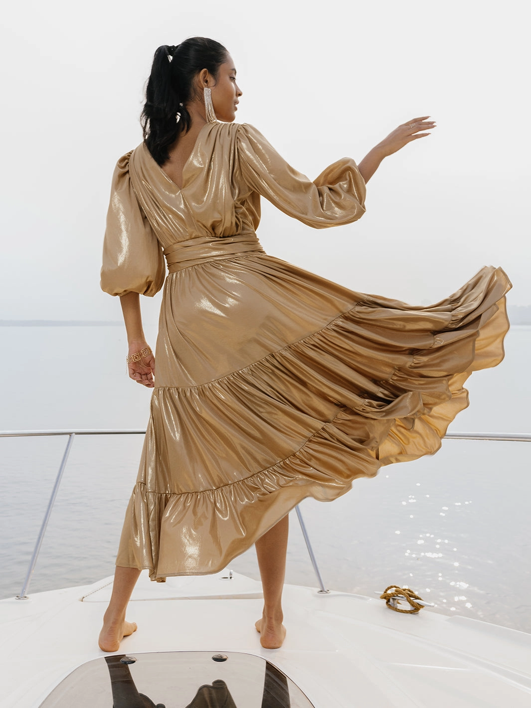 Day Outfit Florence Tiered Gown