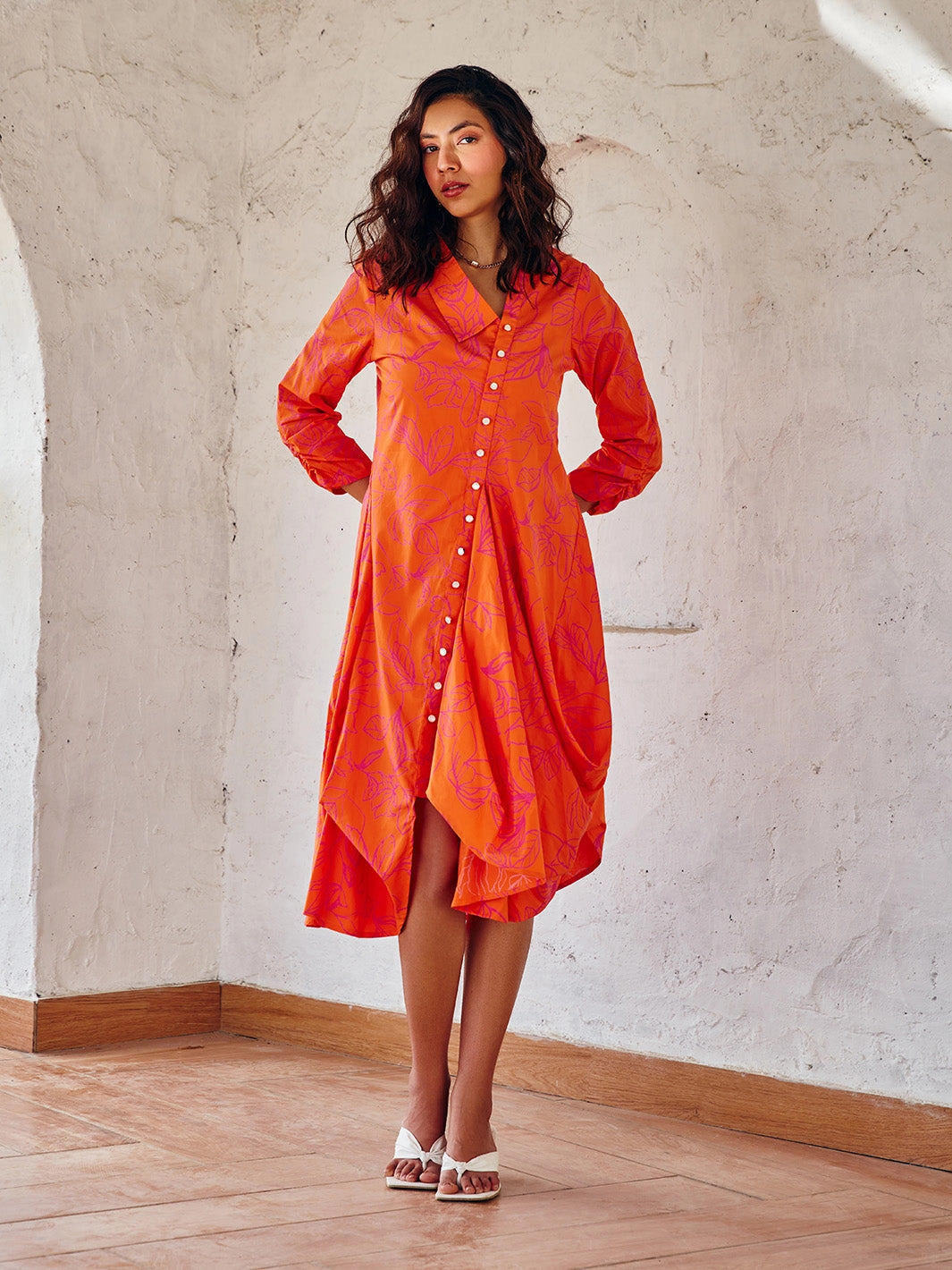 Coral Cove Tunic Drape Wave