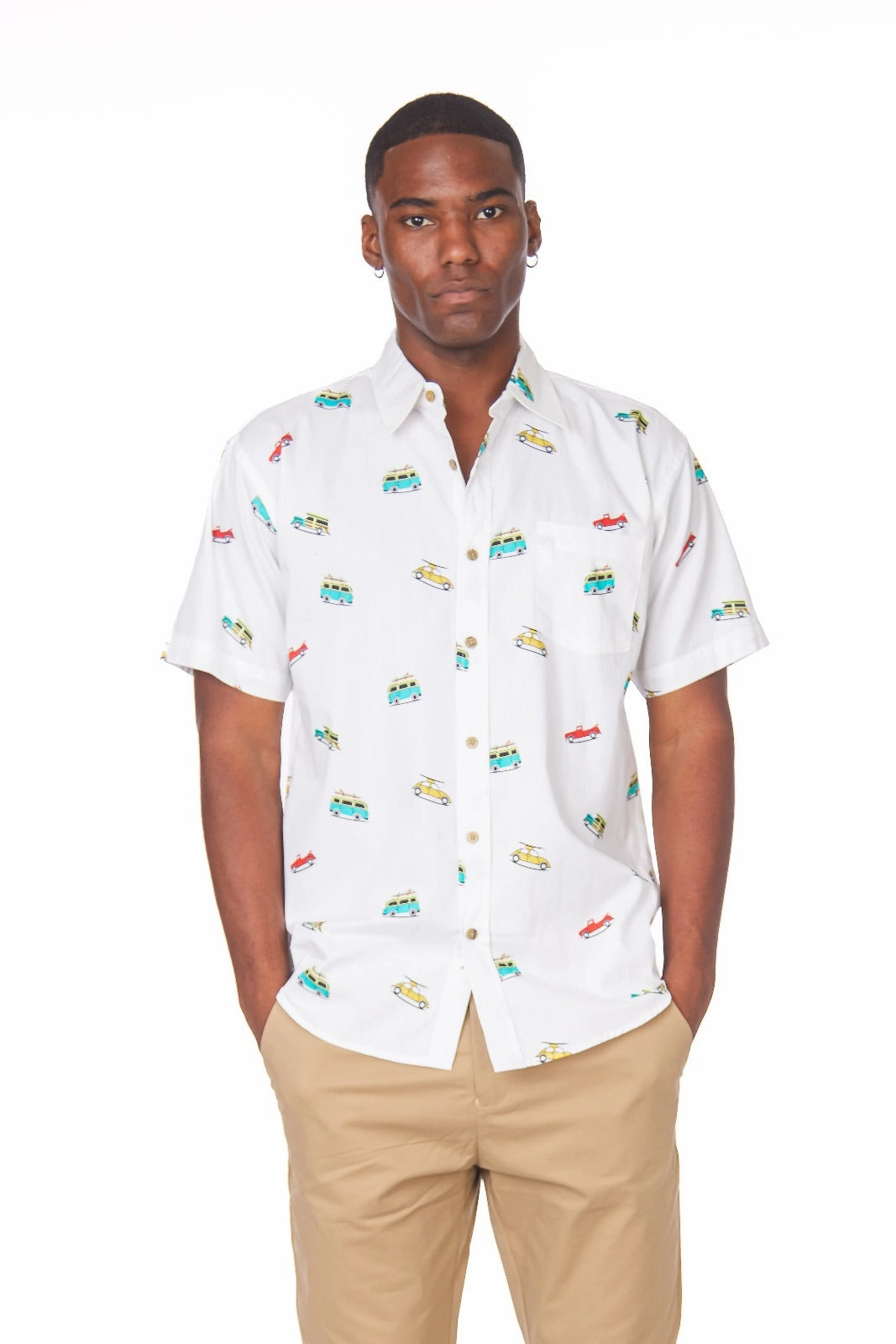 Lightweight Vest Smart Design THIS WAY TO THE BEACH SHORT SLEEVE SHIRT