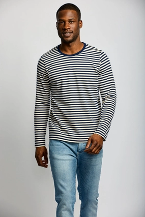 Wardrobe Essential LONG SLEEVE STRIPED TEE