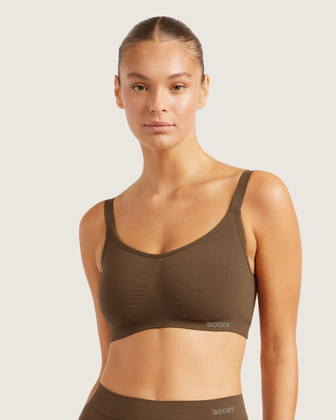 Team sports Full Bust Wireless Bra - Clove