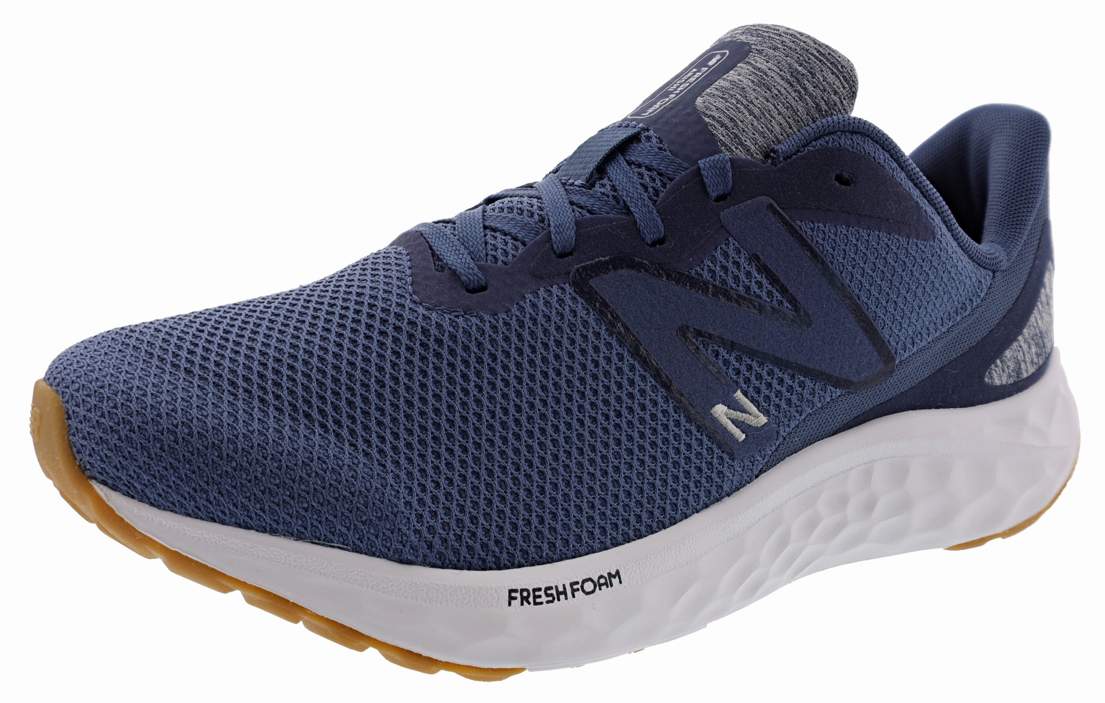 Geometric Flex Grooves New Balance Men's Fresh Foam Arishi v4 Lightweight Running Shoes