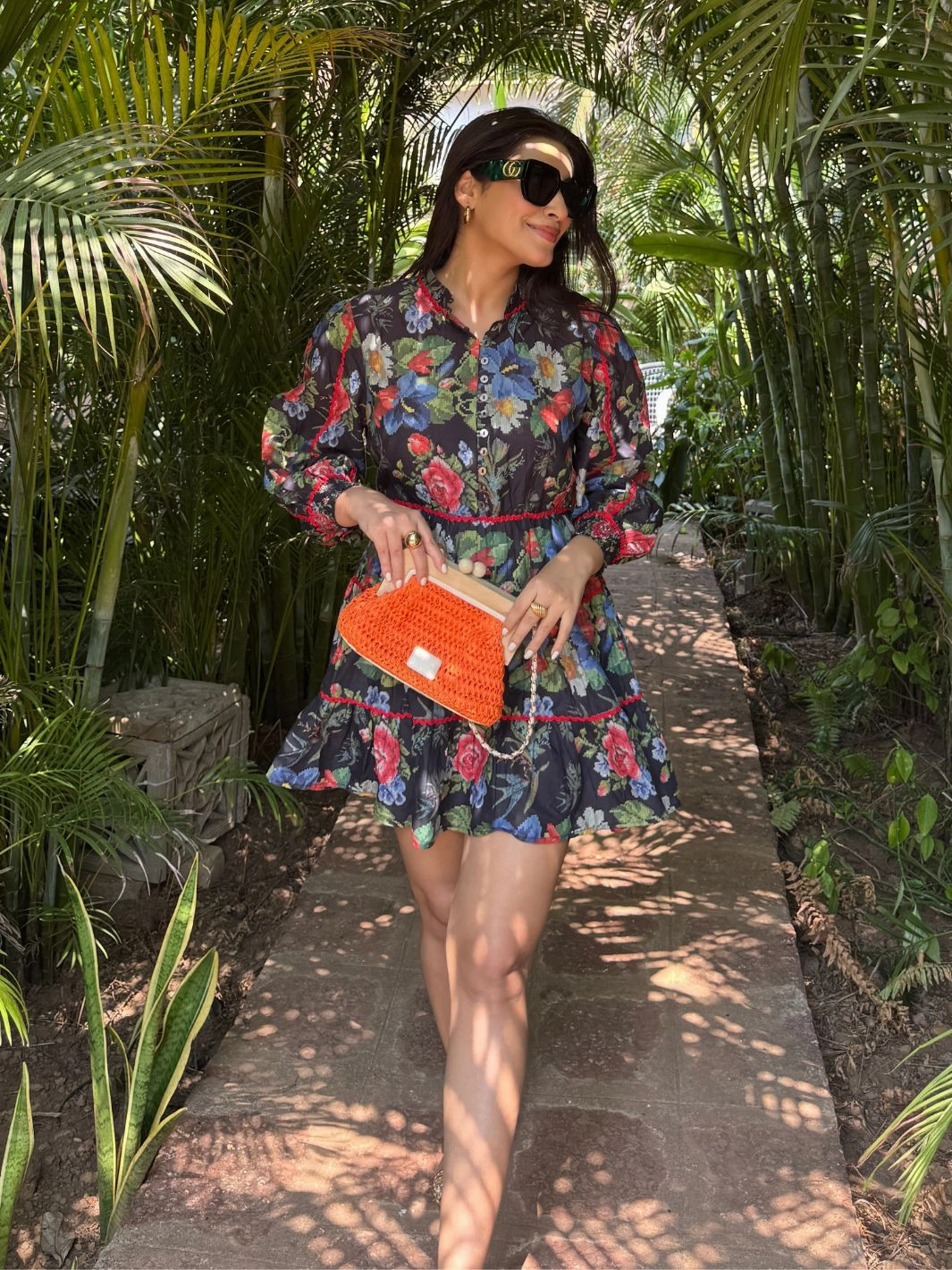 Shore Time Laura Cross Stitch Cotton Dress