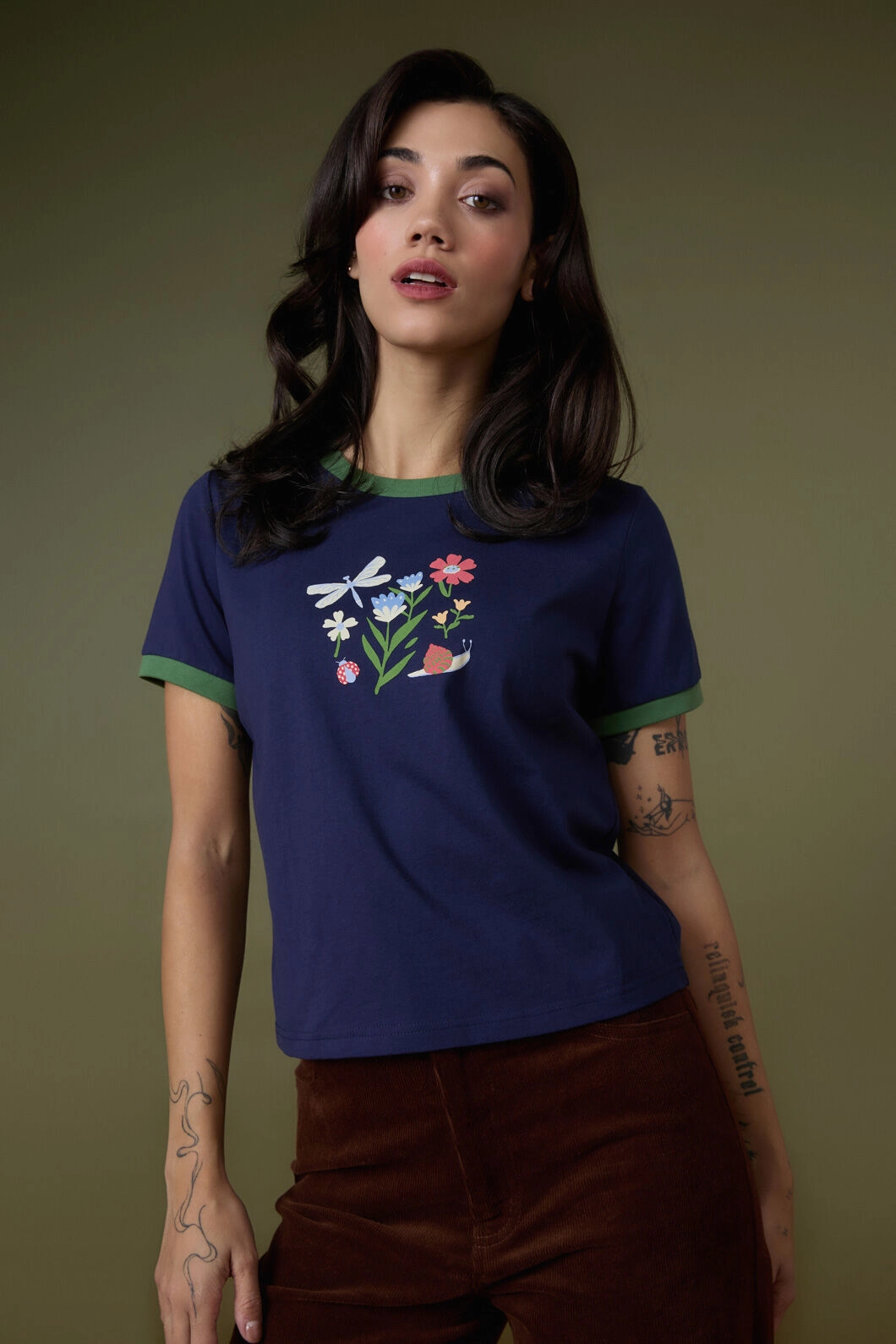 Garden Life Tee Soft touch finish
