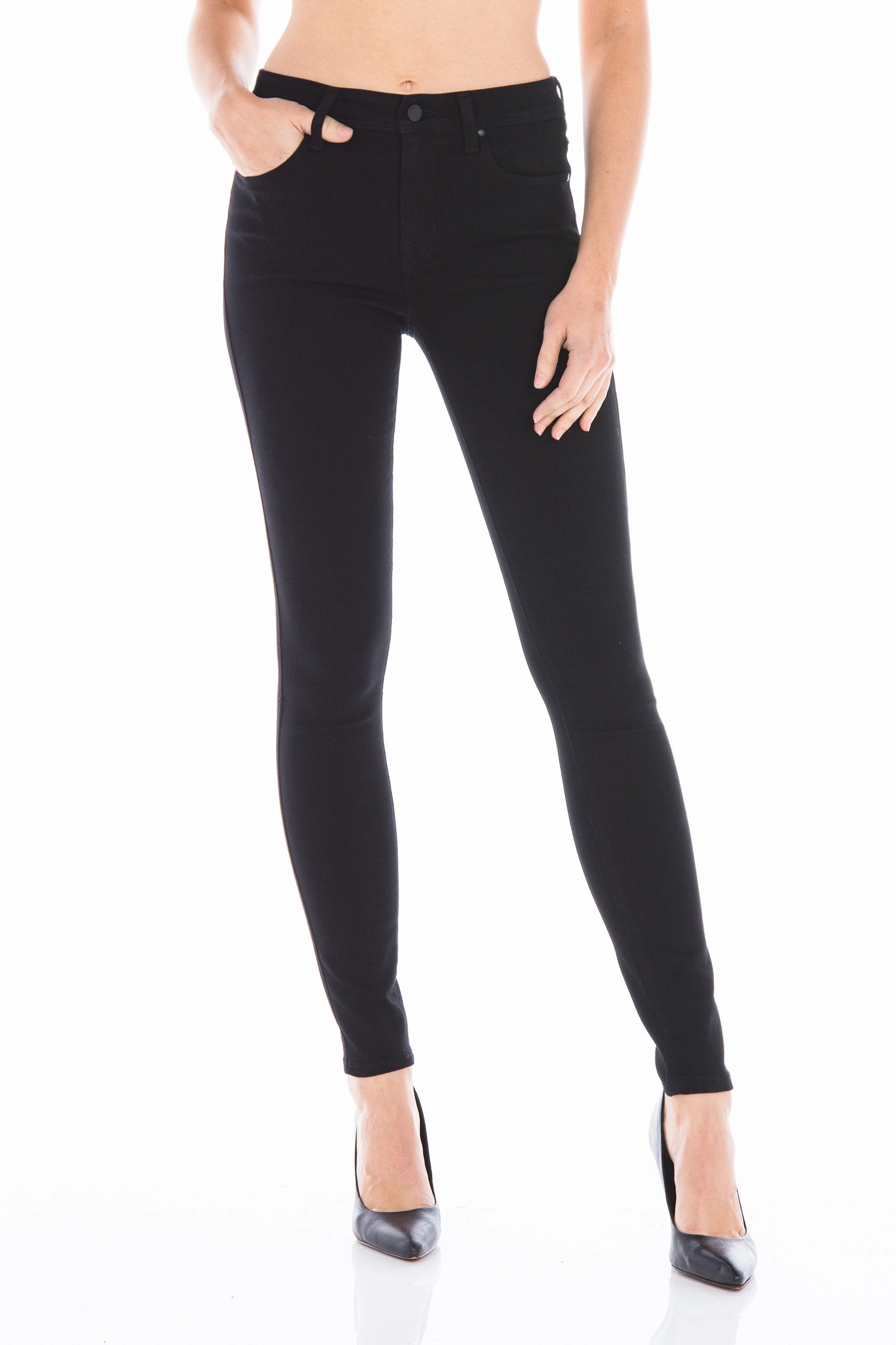 Casual Classic GWEN HIGH RISE SKINNY IN JETT