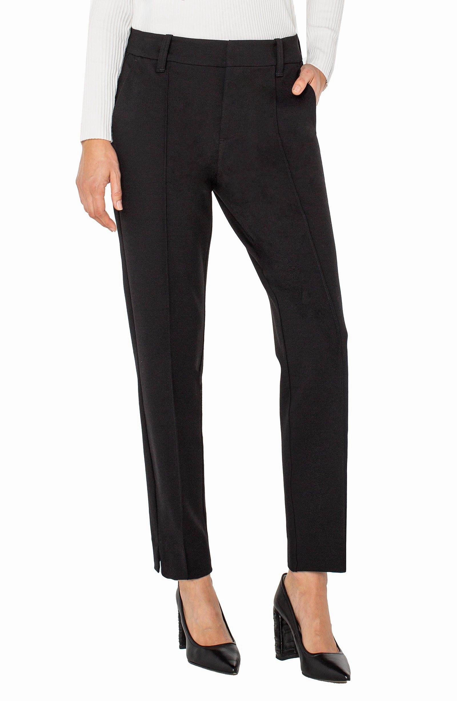 GEMMA PULL ON CIGARETTE PANT Fairy Mood Colorfast Technology