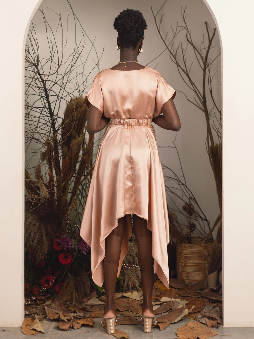 Mermaid-Hem Glamour Dress