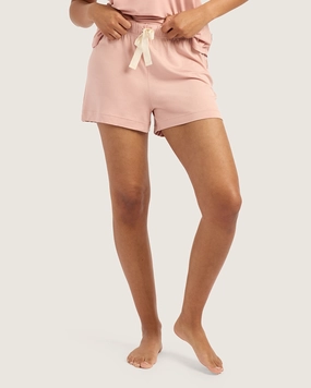 Goodnight Sleep Shorts - Dusty Pink QuickRelease Closures Soft Fabric