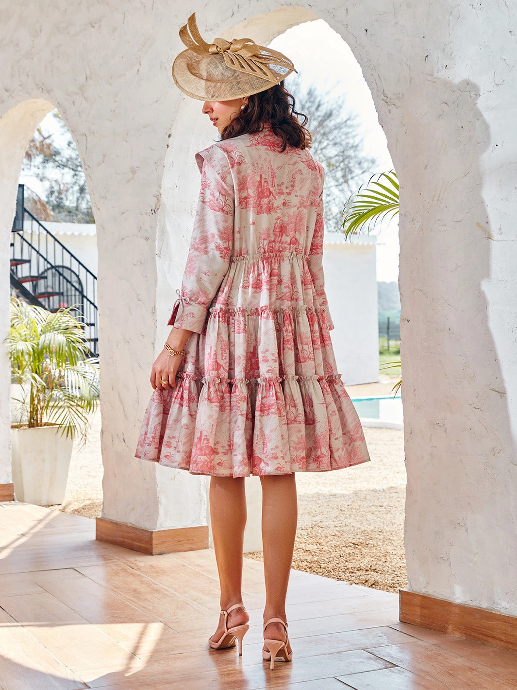 Grace Tiered Dress Light and breezy summer dress Office Fit