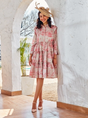 Lower Hem Grace Tiered Dress