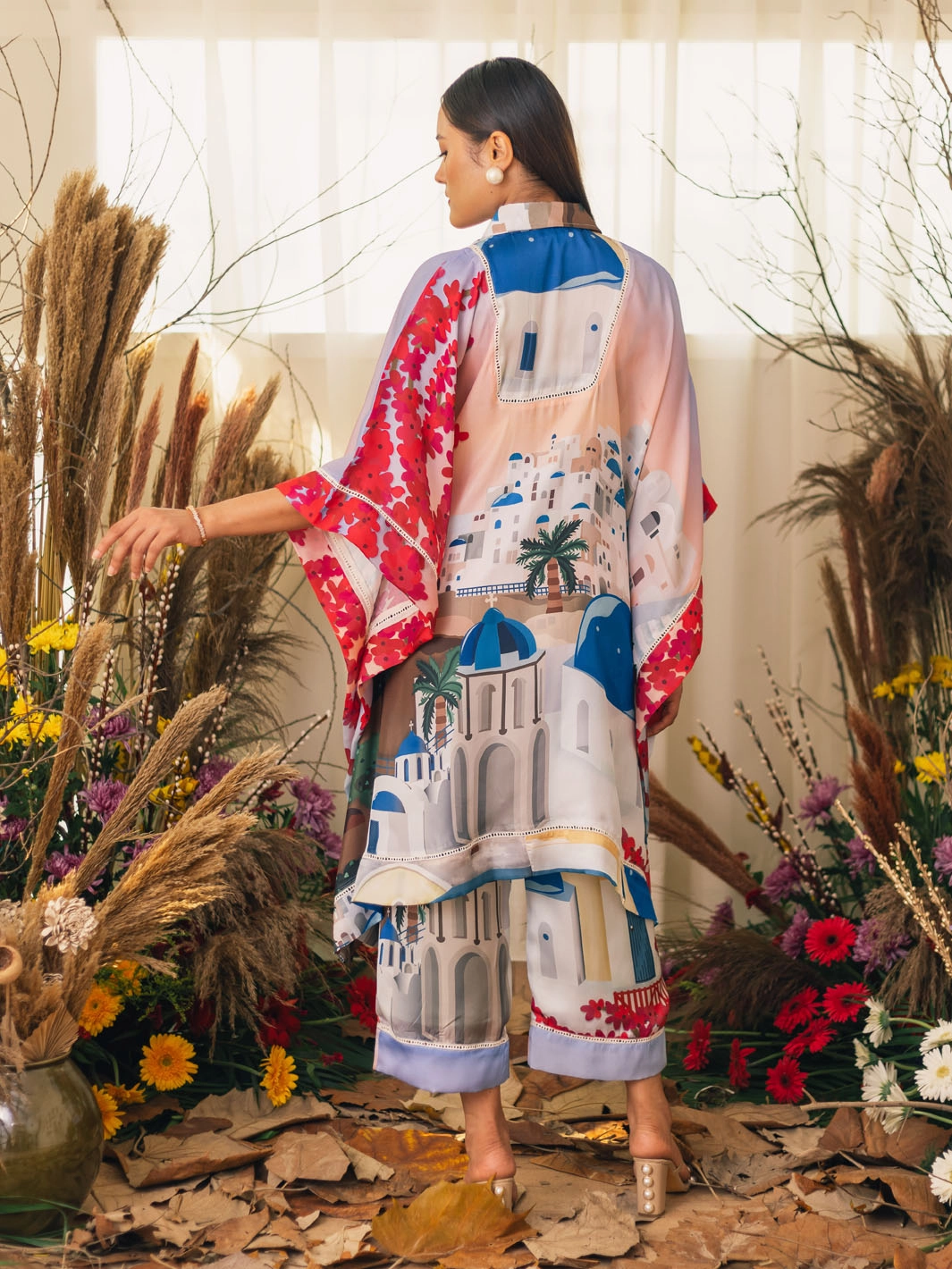 Greece Kaftan Feminine Details Travel piece