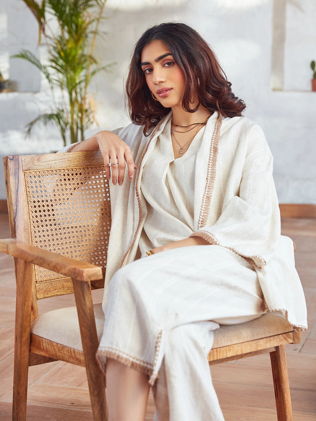 Havana Laced Pants Shine Soft