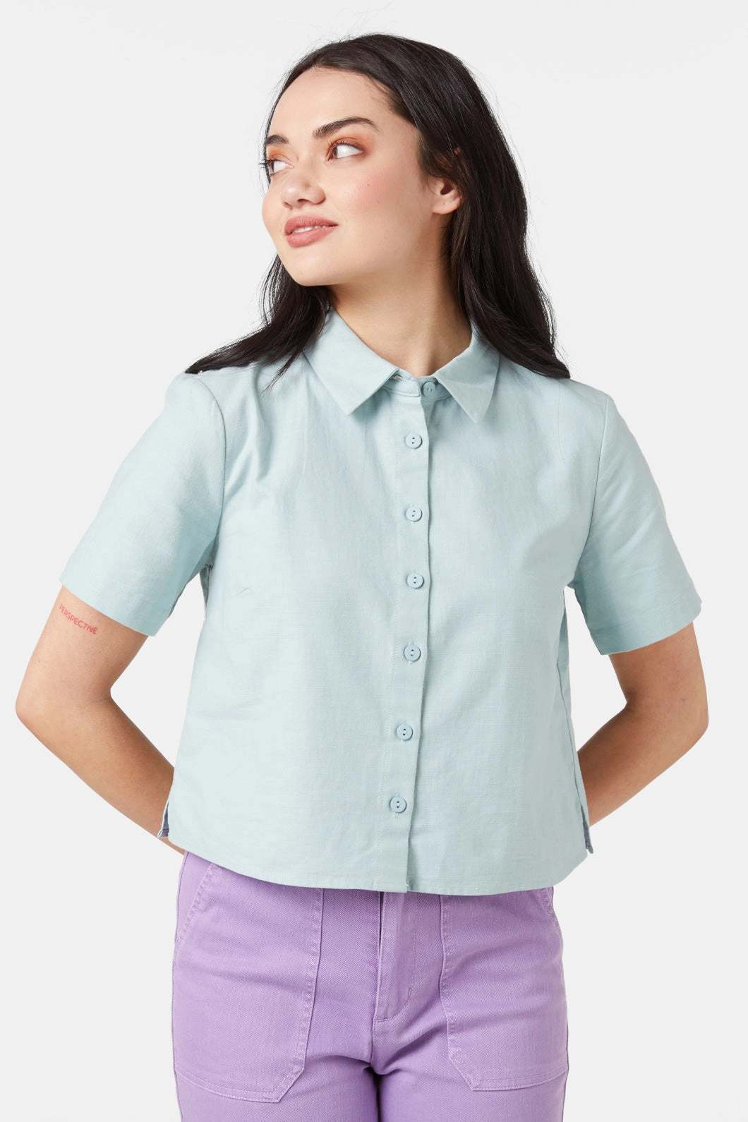 MultiPocket AllDay Comfort Tech Hayley Shirt
