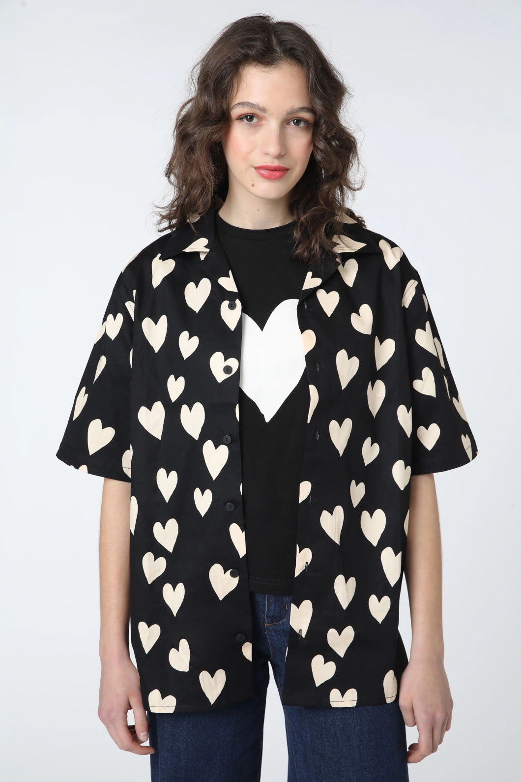 Hearts Everyone Shirt BreathableBack Comfortable Design