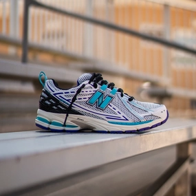 Distinctive cushioning Mens New Balance 1906R (White/Blue) - M1906RCF