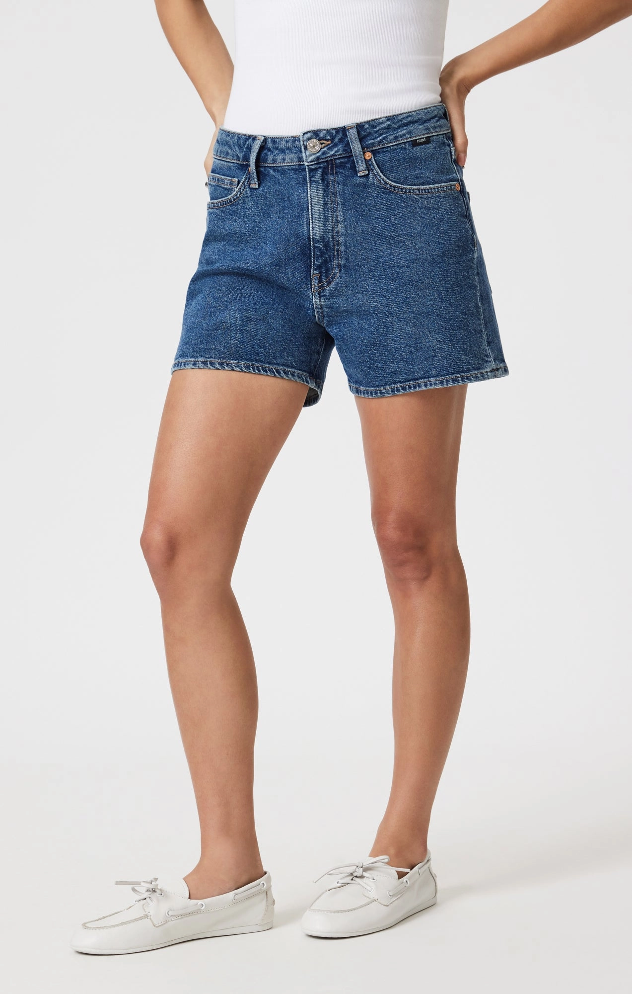 HEIDI DARK SHADED 90'S SHORTS HeavyDuty Zipper