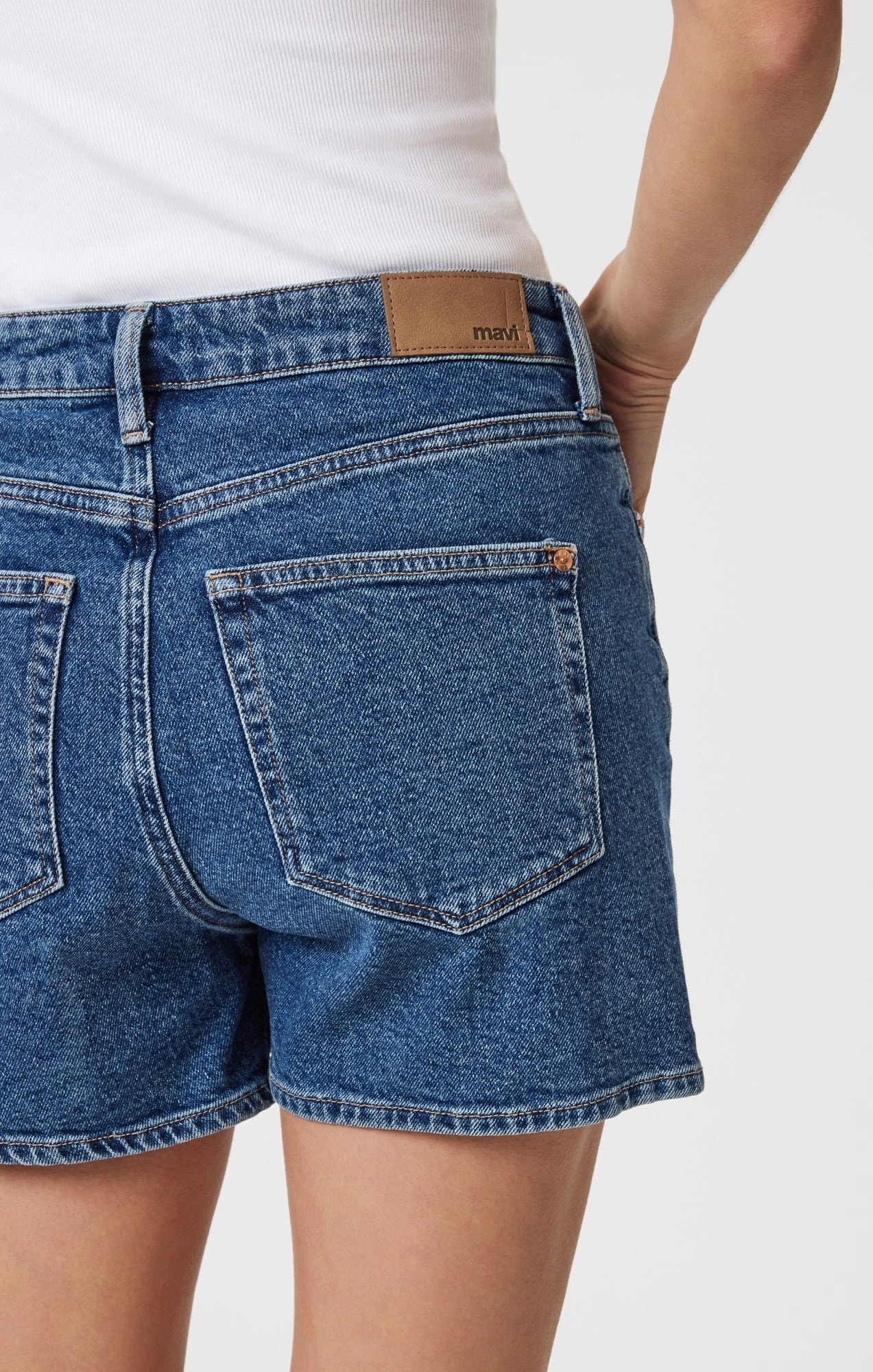 AntibacterialFinish HEIDI DARK SHADED 90'S SHORTS