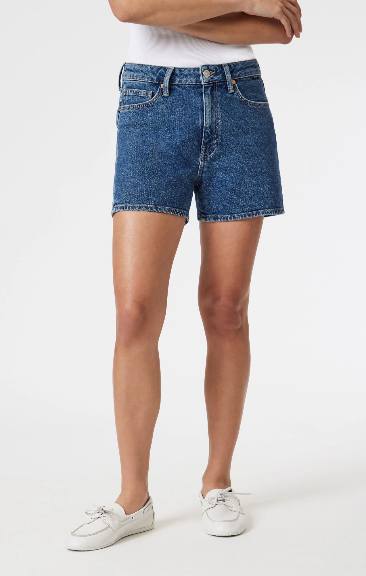 HEIDI DARK SHADED 90'S SHORTS Leather Core Daily Wear