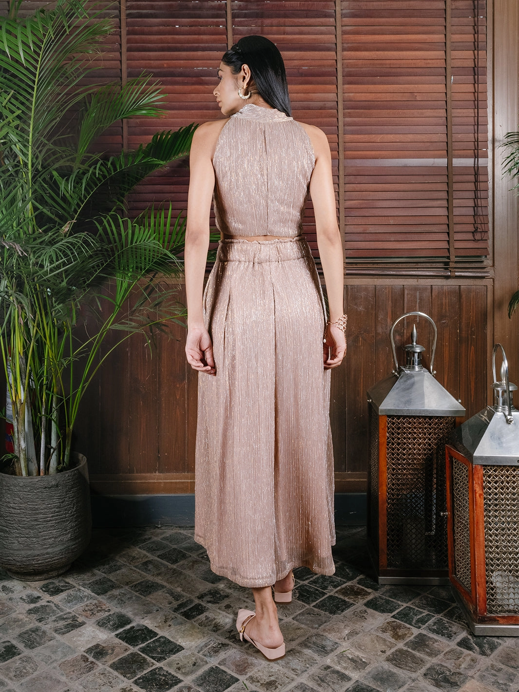 Bright Vibe Timeless Soft ORLEAN SHIMMER Co-ord Set