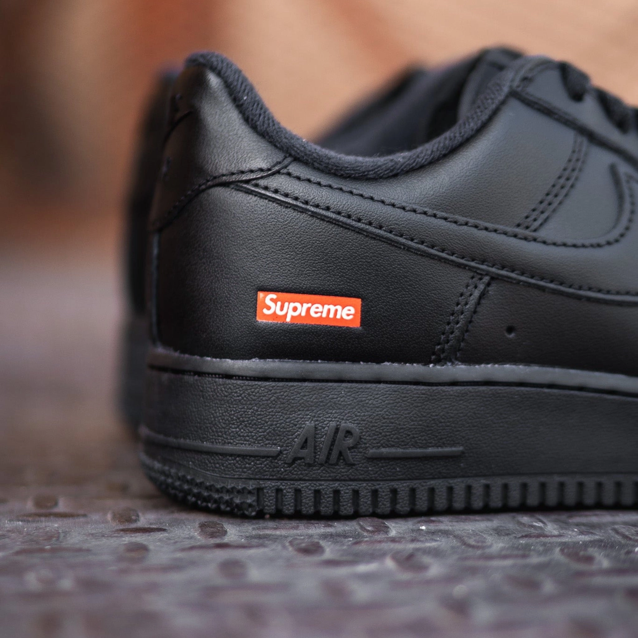Nike x Supreme Air Force 1 Low SP (Black) Tensile Fiber Upper