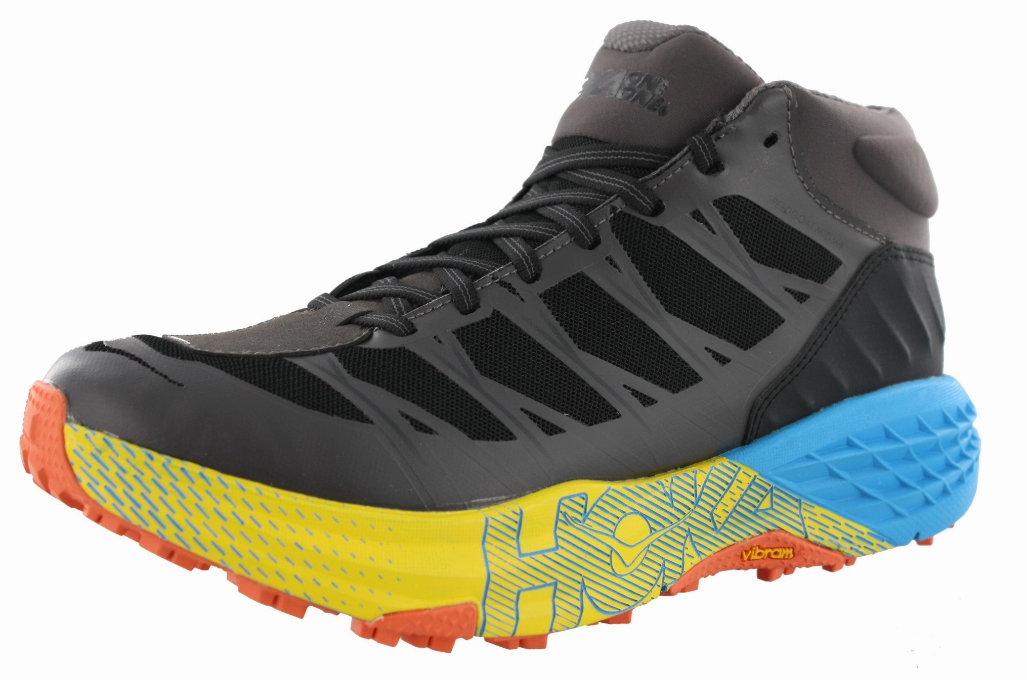 Hoka Men's Speedgoat Mid Waterproof Trail Running Shoes Motion Guidance