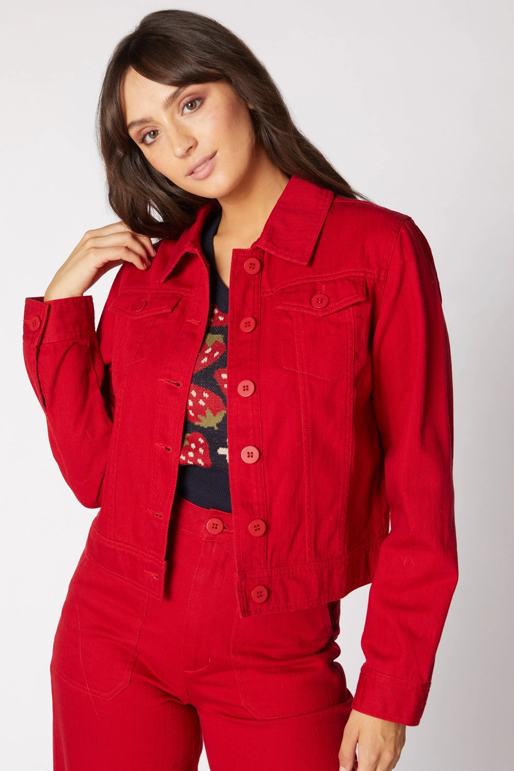 Holly Drill Jacket Anti Static Weave