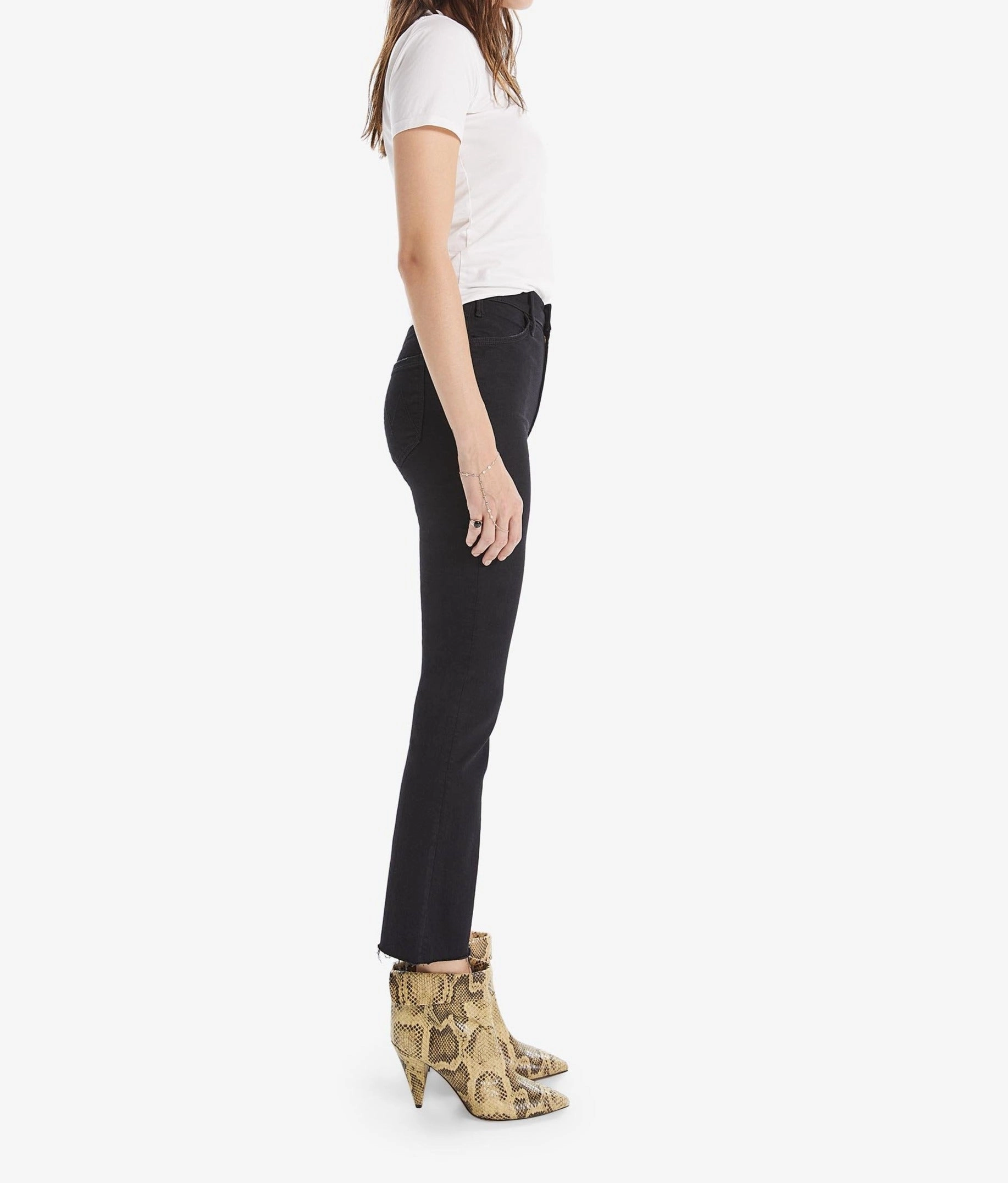 Minimalist Styling Adaptive Stretch Fabric HUSTLER ANKLE FRAY IN NOT GUILTY