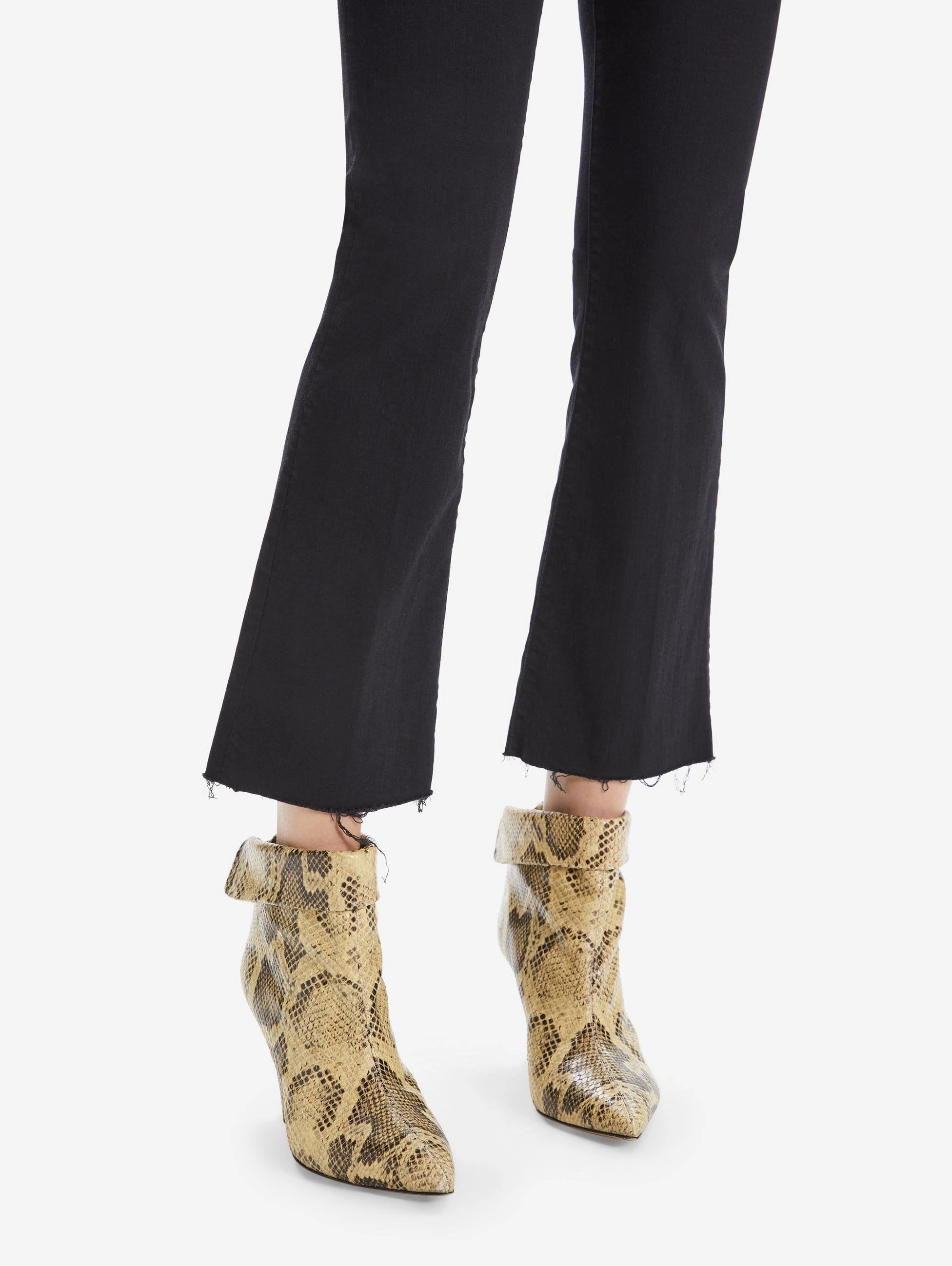 HUSTLER ANKLE FRAY IN NOT GUILTY Classic Office Wear