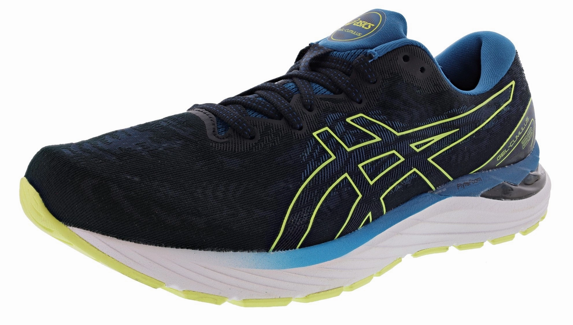 ASICS Men's Gel Cumulus 23 Cushioned Running Shoes Elastic Bands TPU plate