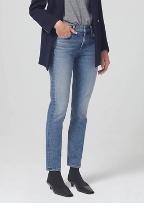 Easy Outfit Clean Style INGA LOW RISE SLIM FIT IN LILLET