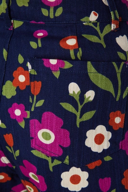 Fashion Routine Tailored Fit Ingrid Floral Jean