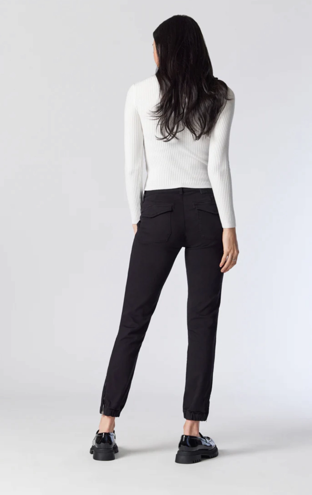 IVY BLACK TWILL PANT Skinny Fit