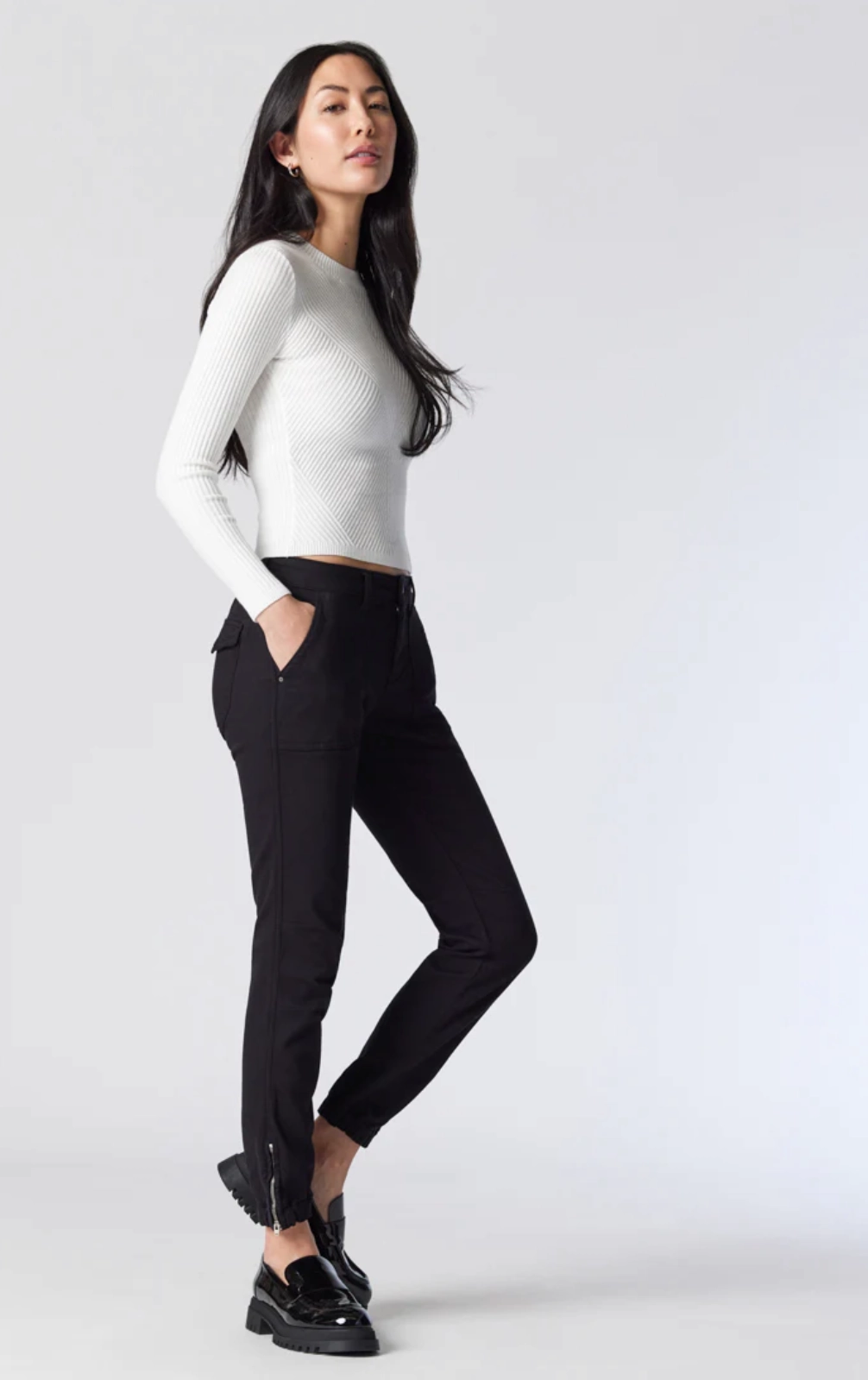 IVY BLACK TWILL PANT SeamlessConstruction