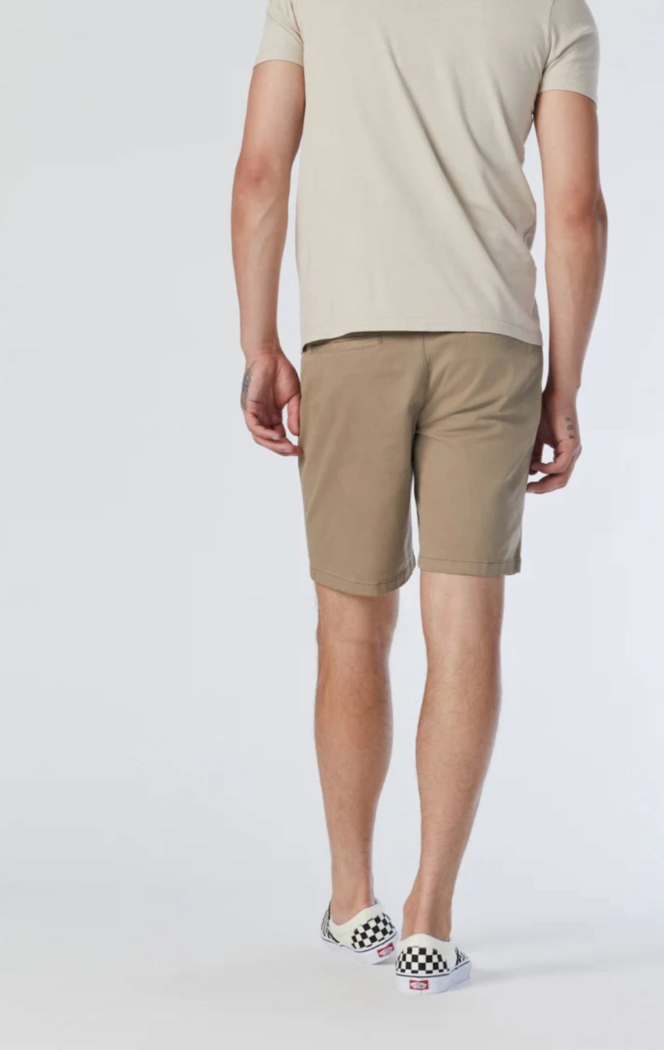 JACOB CROP GREIGE TWILL SHORTS Nature Glow