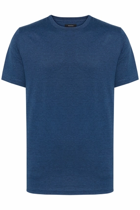 JERMANE MINI STRIPE TEE Reinforced Stitching Casual Bottoms