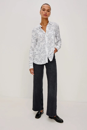 KATHRYN JAGUAR LONG SLEEVE SHIRT Minimal Mood