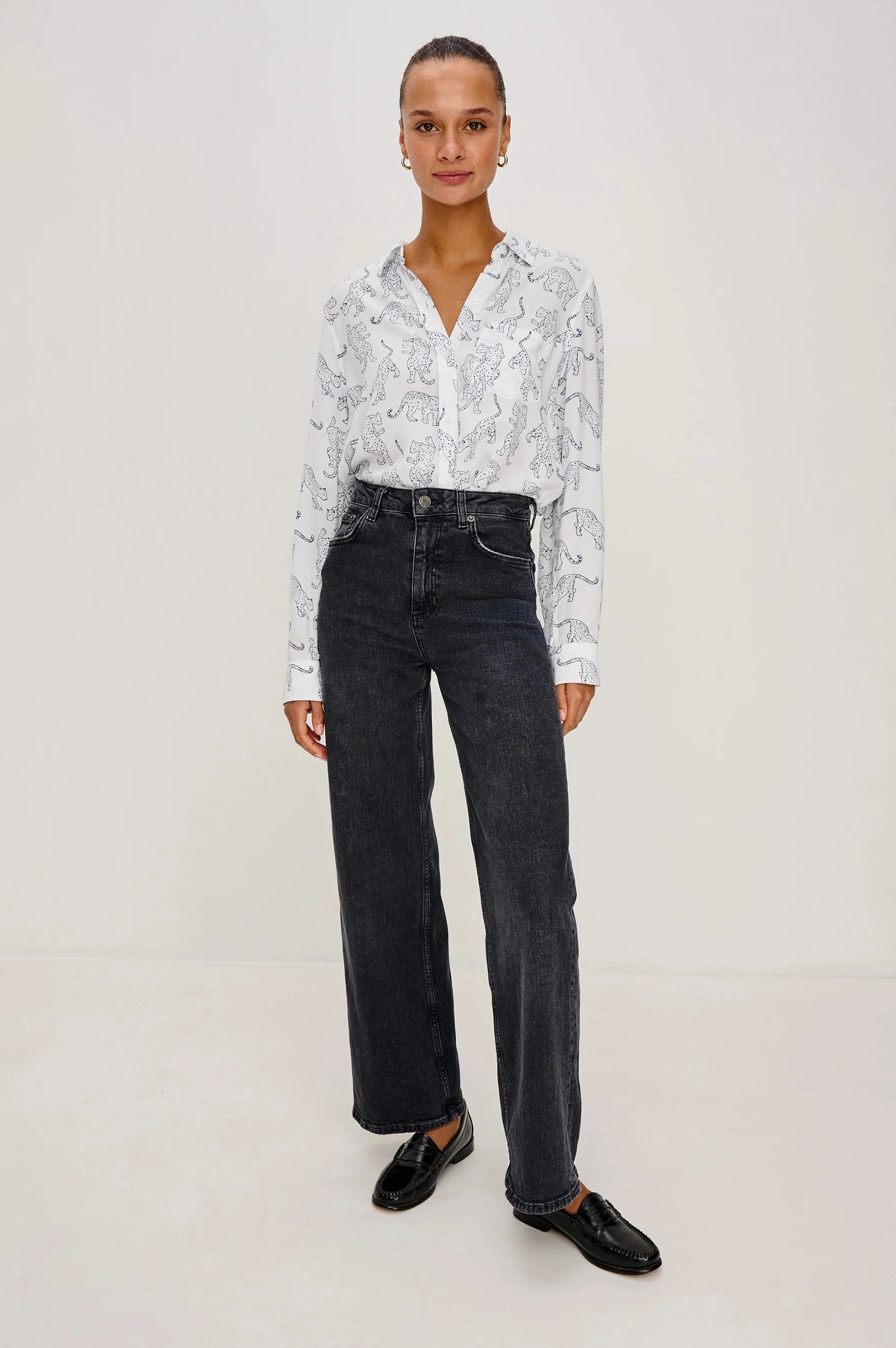 AntiStatic Cloth KATHRYN JAGUAR LONG SLEEVE SHIRT