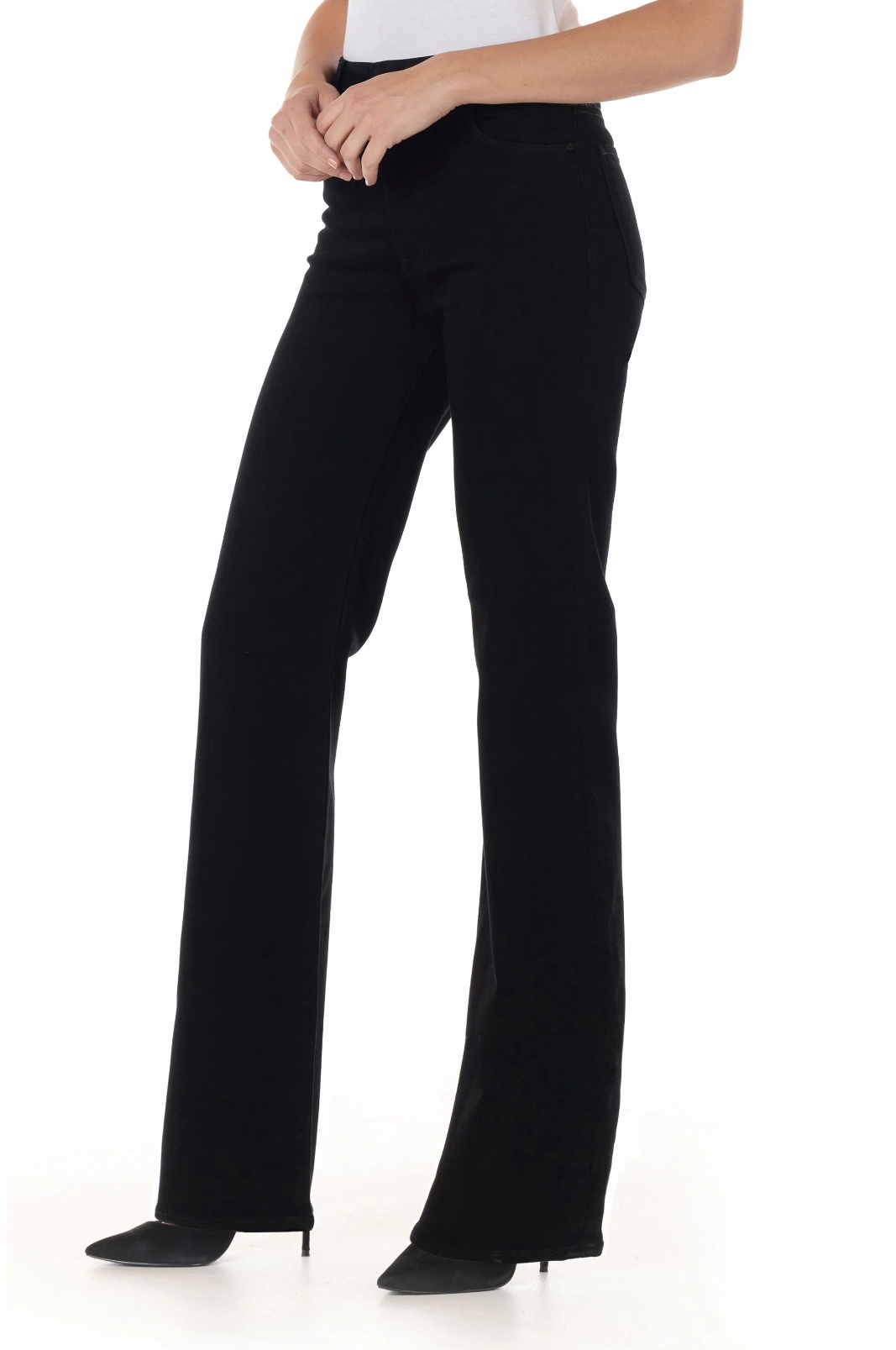 Wardrobe Fit KATIE TROUSER FIT IN JETT