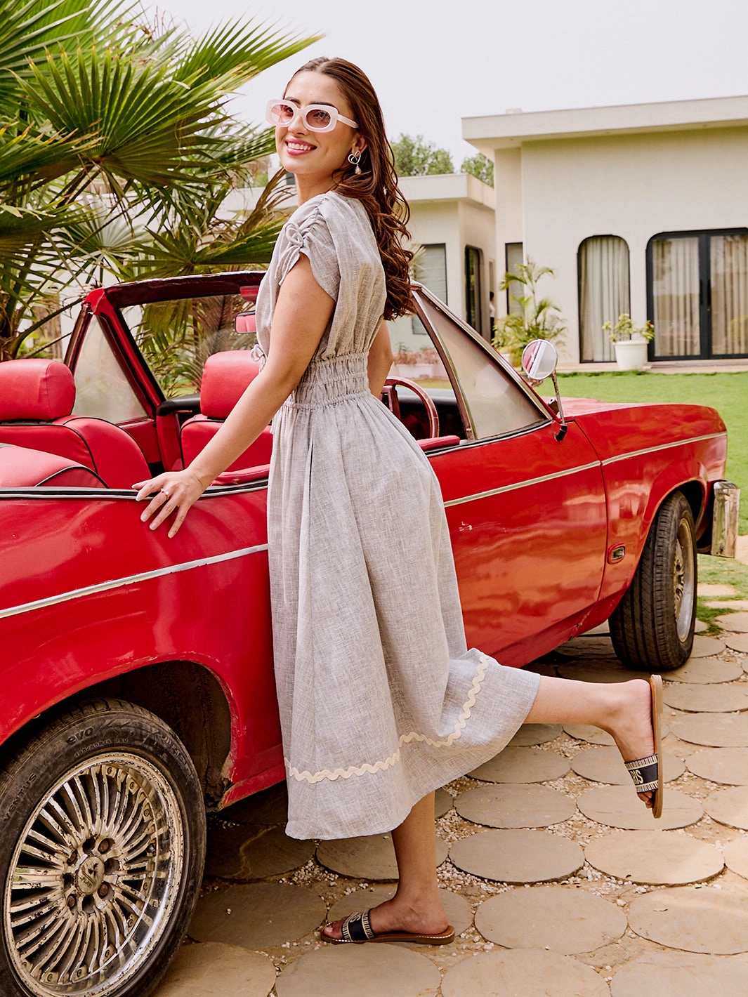 Coastal Soft Laced Chiara Dress