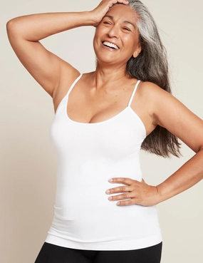 Soft Tunic Cami Top - White