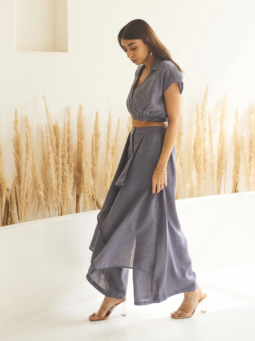 Joya Pant Lightweight Piece Velvet-Touch