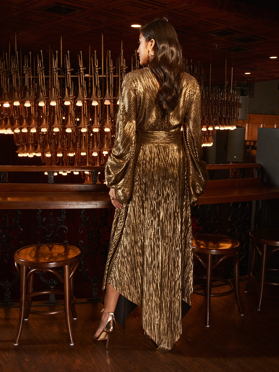 Gentle Glow Tailored Waistband Le Perier Gown