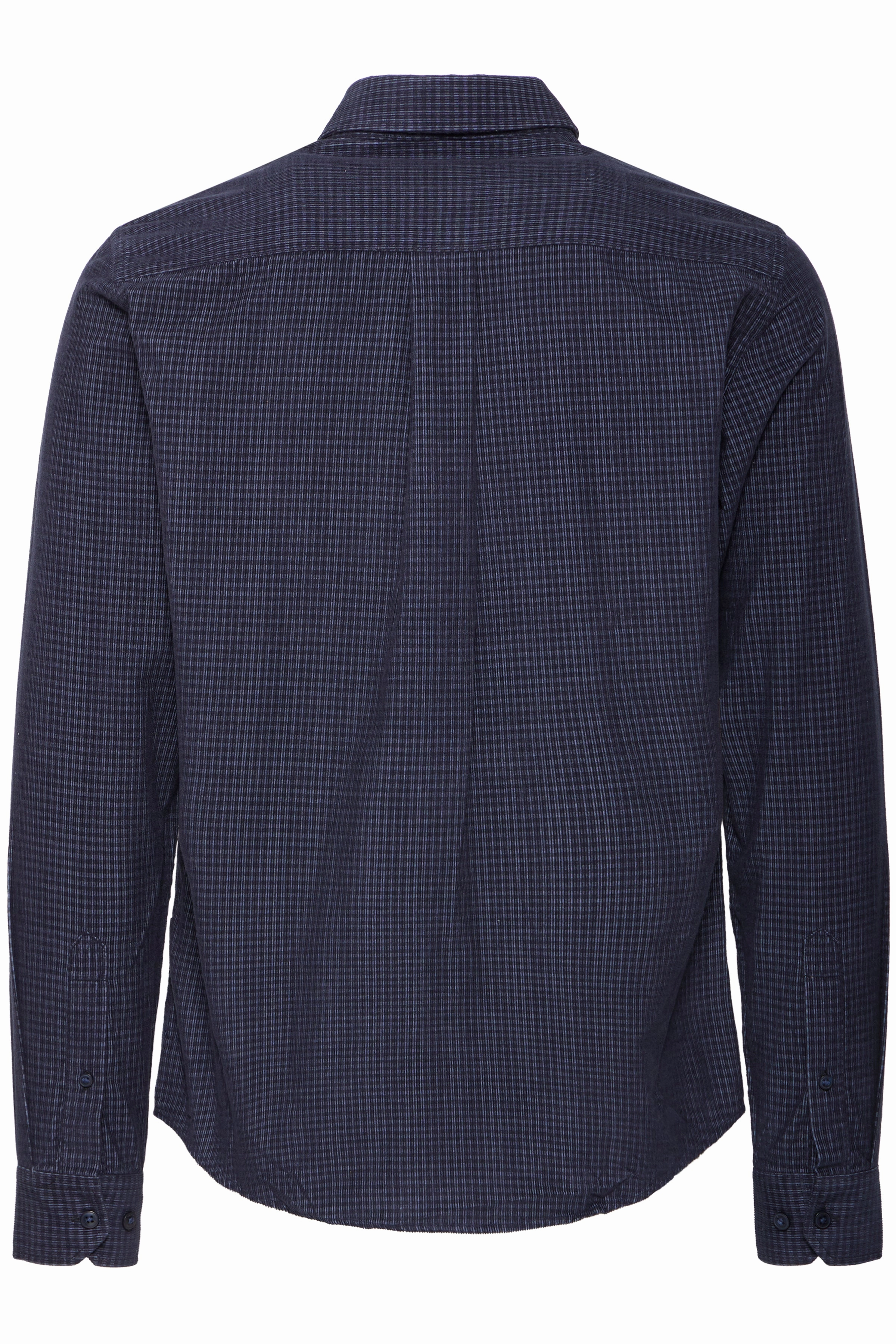 PONTUS LONG SLEEVE CHECKED CORDUROY SHIRT Design Glow